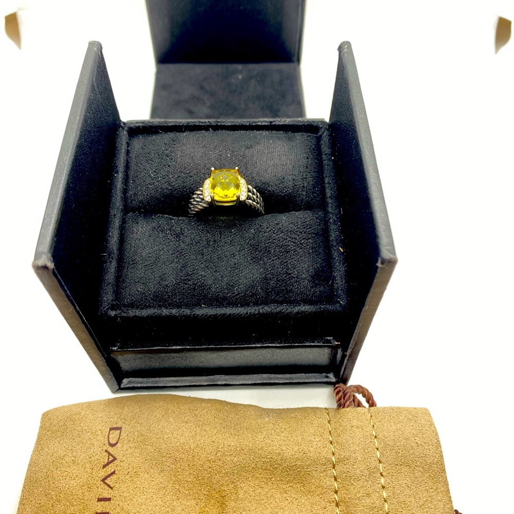 David Yurman Wheaton ring Lemon Citrine